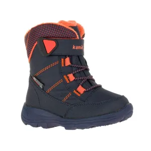 Kamik Navy/Flame Stance Toddler Boot