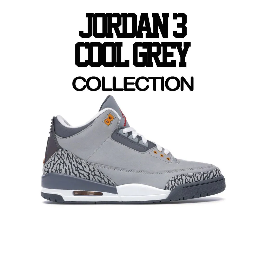 Kids- Cool Grey 3 Box Of Sneakers Shirt