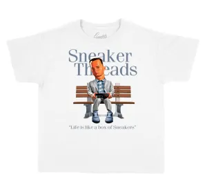 Kids- Cool Grey 3 Box Of Sneakers Shirt