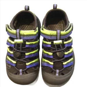 Kid's Newport Sandals Racer Black Green Blue