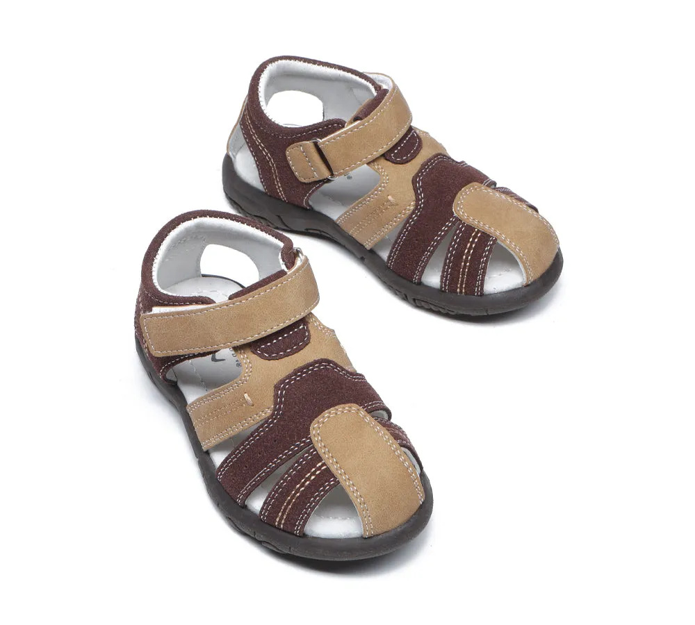 Kids Sandals Hook And Loop Roma Easy Walk Sandals