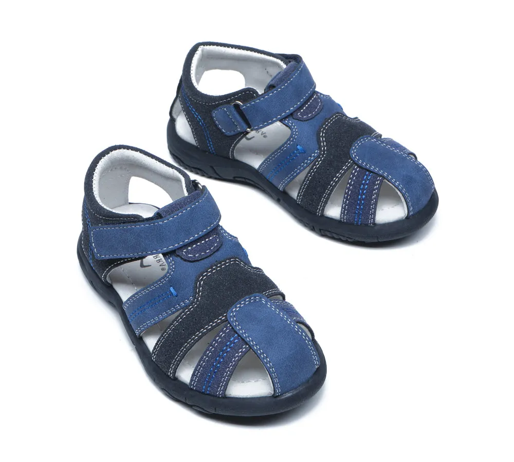 Kids Sandals Hook And Loop Roma Easy Walk Sandals