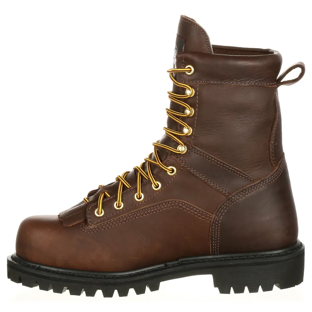 Lace-to-Toe Steel Toe EH Waterproof Work Boots