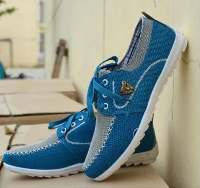 Men Casual Shoes Big Size 39-46 Canvas Shoes for Men Driving Shoes Soft Comfortatble Man Footwear