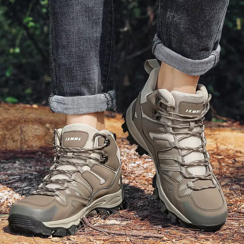 Men's Waterproof Lace Up Hiking Shoes  | Perfect for Autumn/Winter Activities