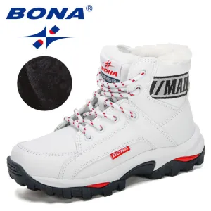 New Designers Warm Winter Boots Boys Kids Outdoor Shoes