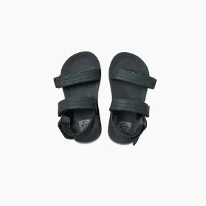 Reef Boys Little Ahi Convertible Sandals - Black Orange