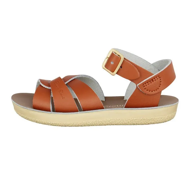 Salt-Water Sandals: Swimmer Tan Kids Sandals