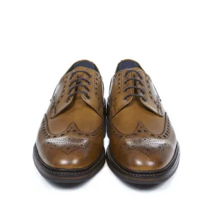 Sloane chestnut brogues