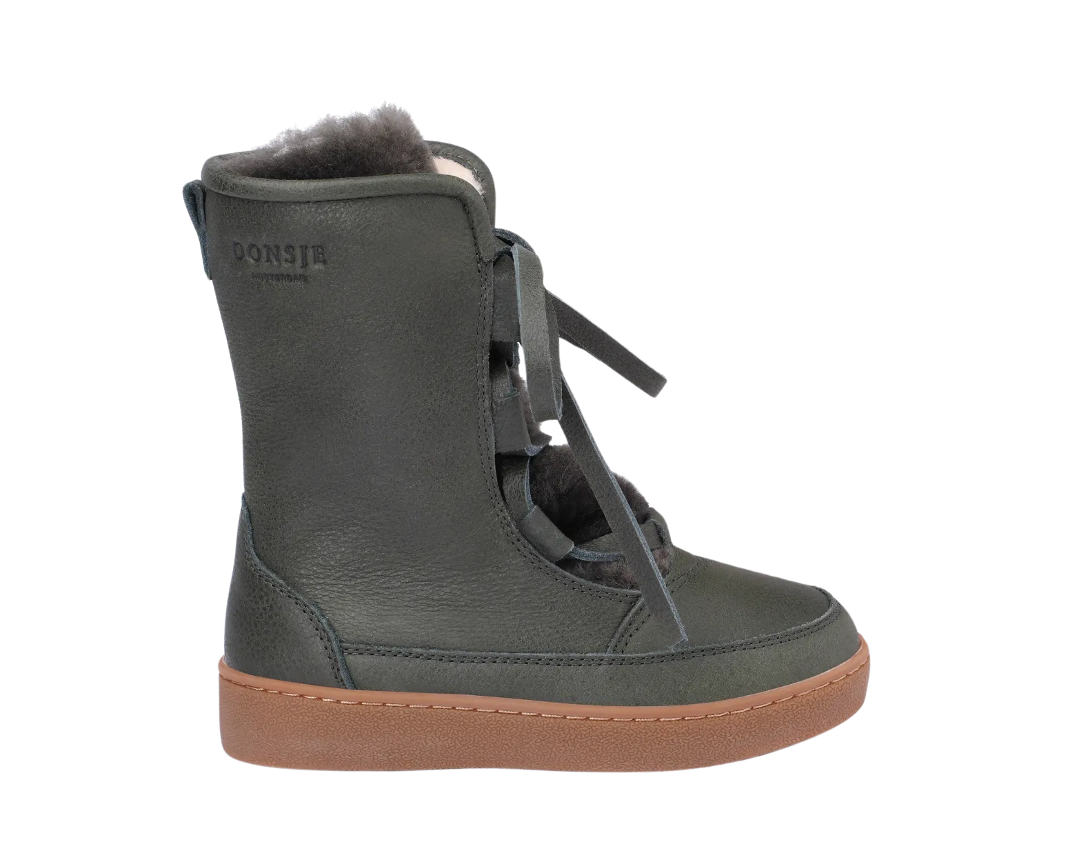 Sonny Boots | Deep Green Leather