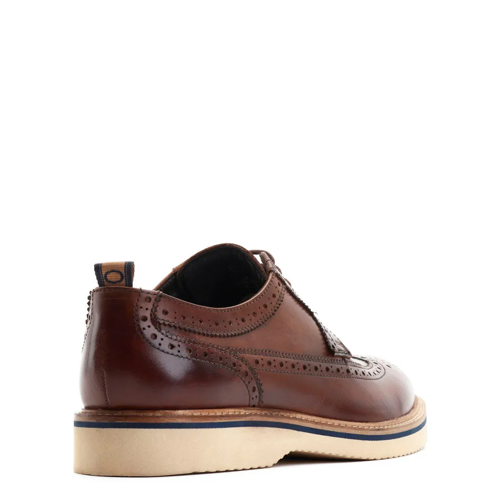 Sully Washed Brogue Shoes