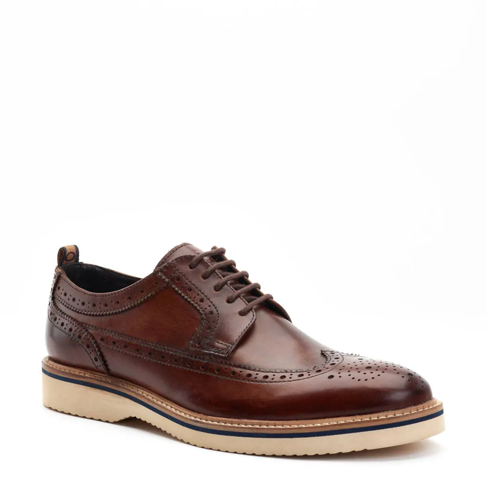 Sully Washed Brogue Shoes