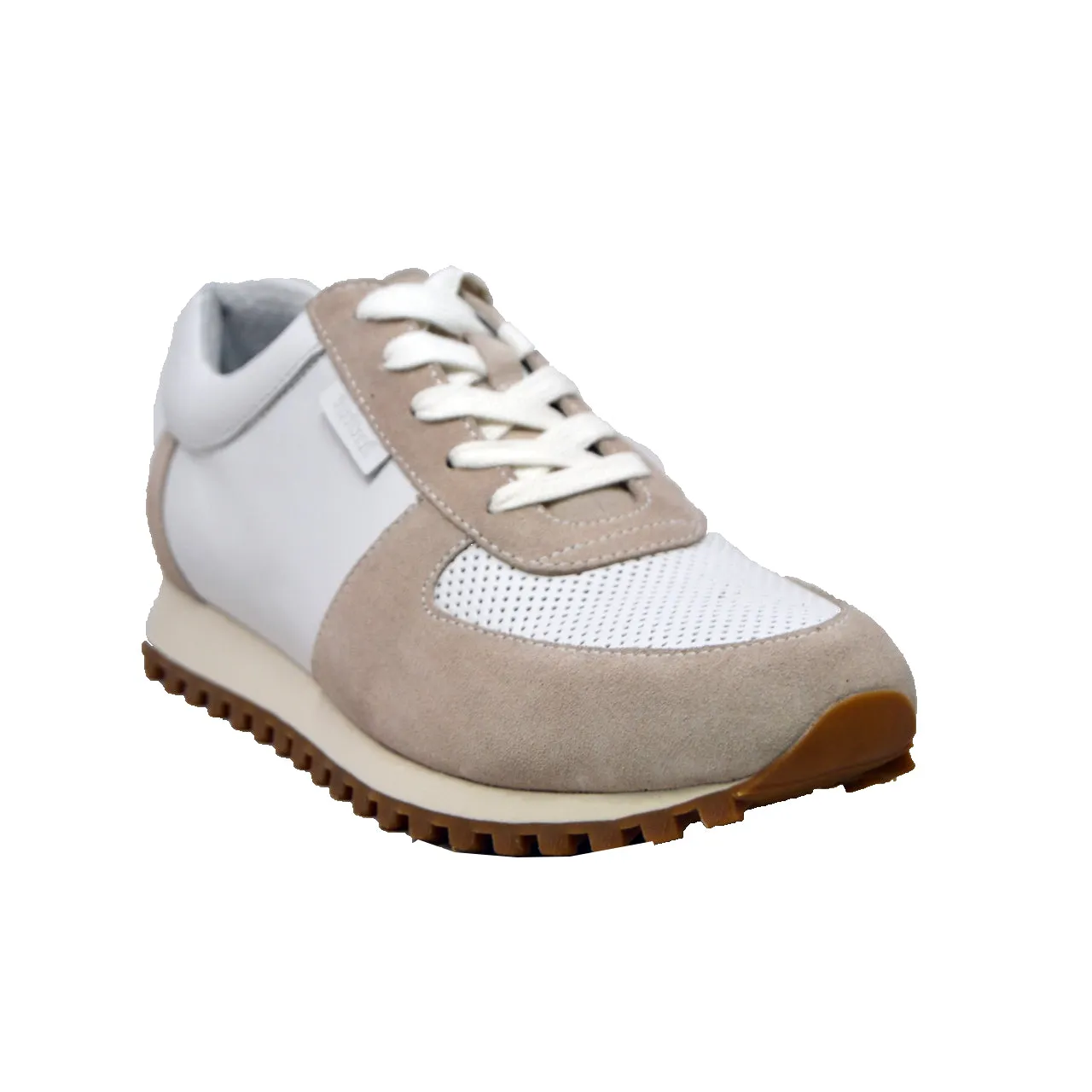 Surrey Bone & White Sneakers - Stylish and Comfortable Everyday Shoes