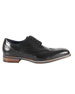 Venezia Derby Brogues - Black