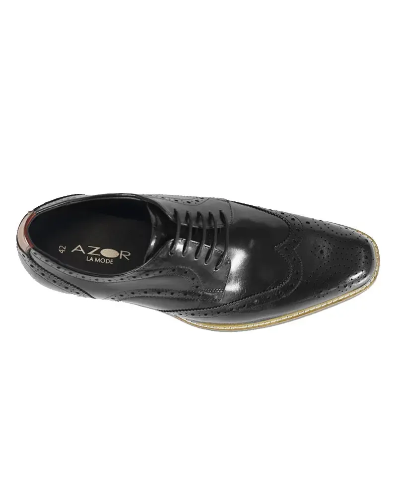 Venezia Derby Brogues - Black