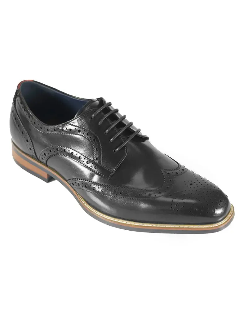 Venezia Derby Brogues - Black