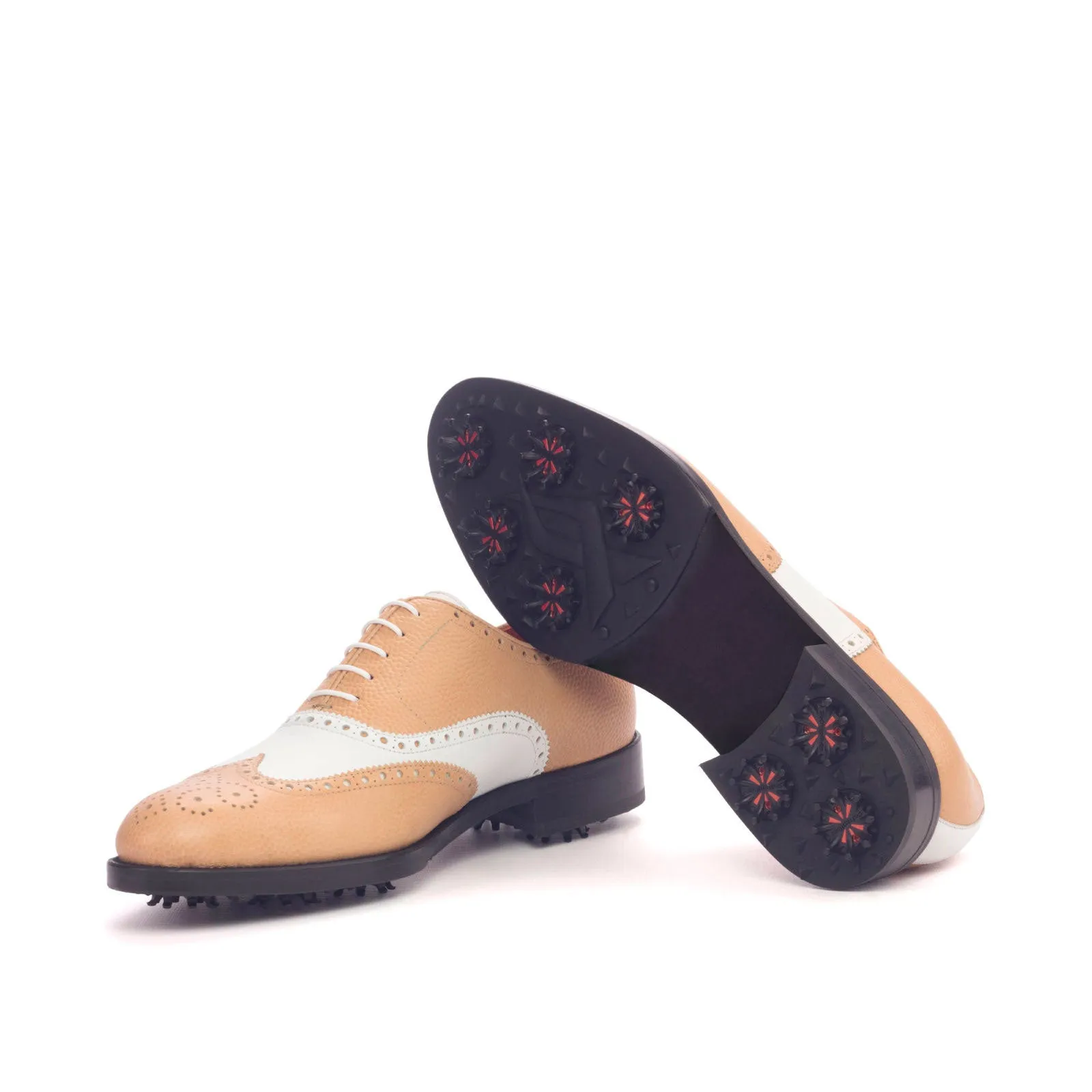 Wingtip Brogue Golf Shoes