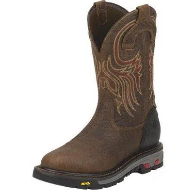 WK2106 Justin Original Workboots Commander X5 Workboots - Round Toe