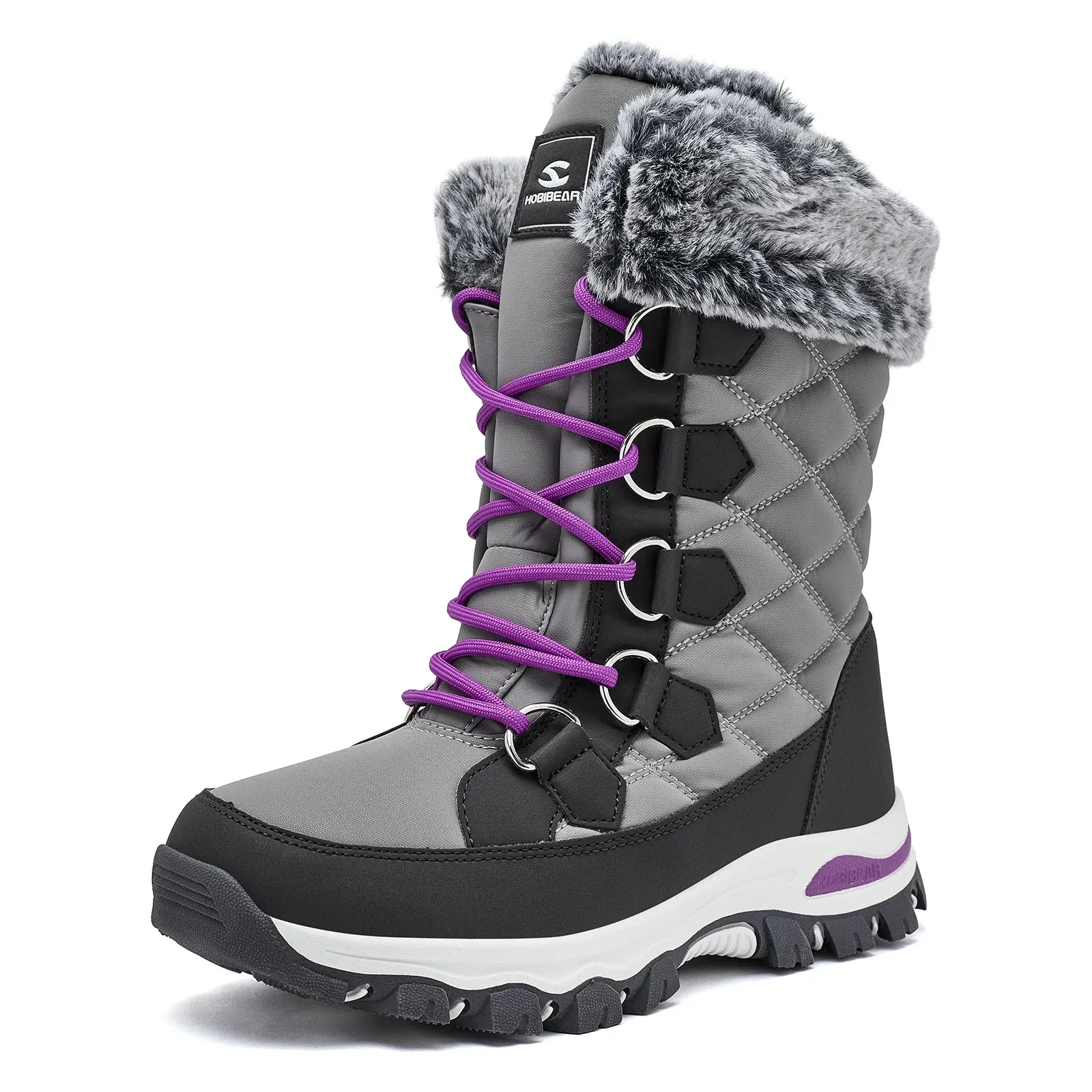 Women's Winter Non Slip Snow Boots | Warm Lined Faux Fur