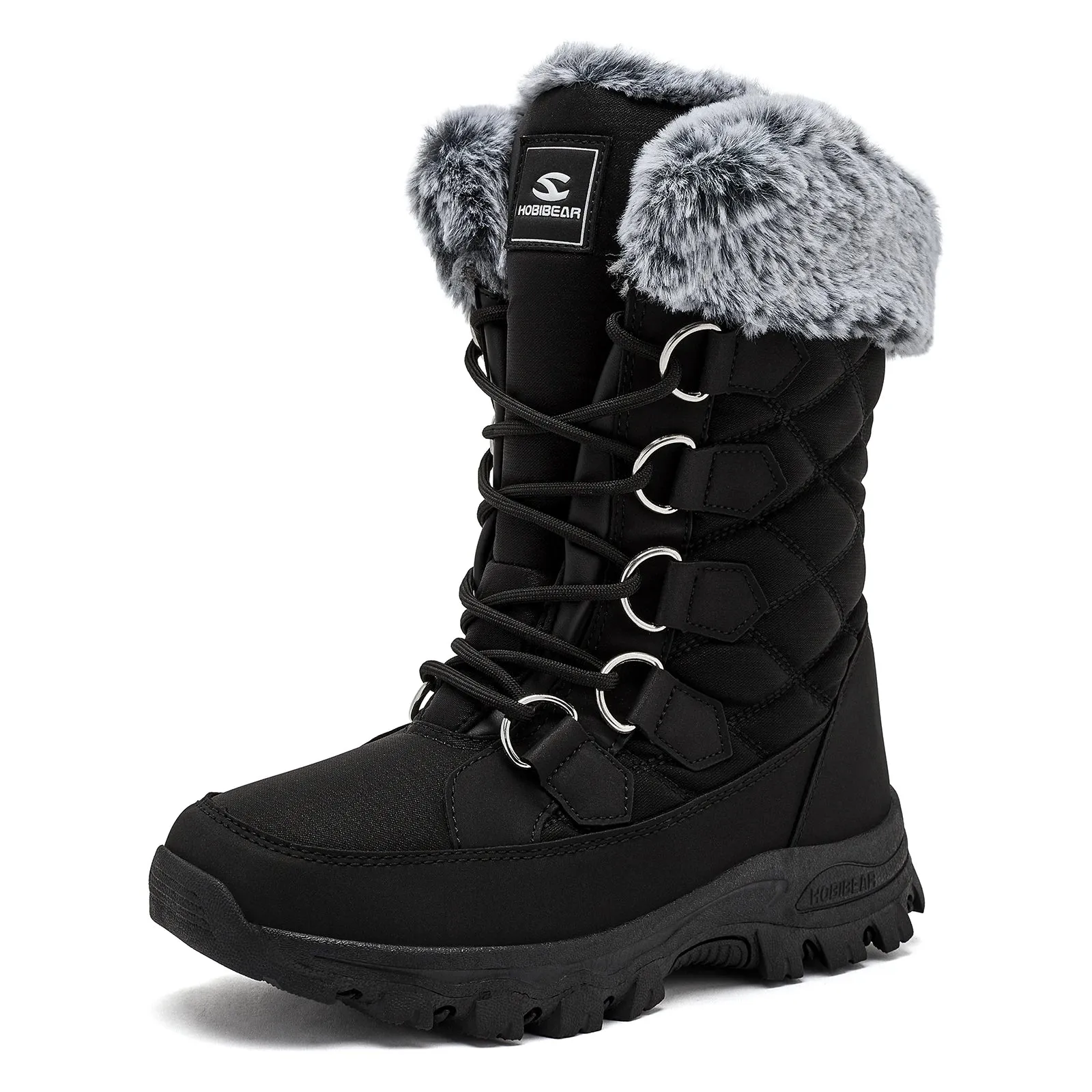 Women's Winter Non Slip Snow Boots | Warm Lined Faux Fur